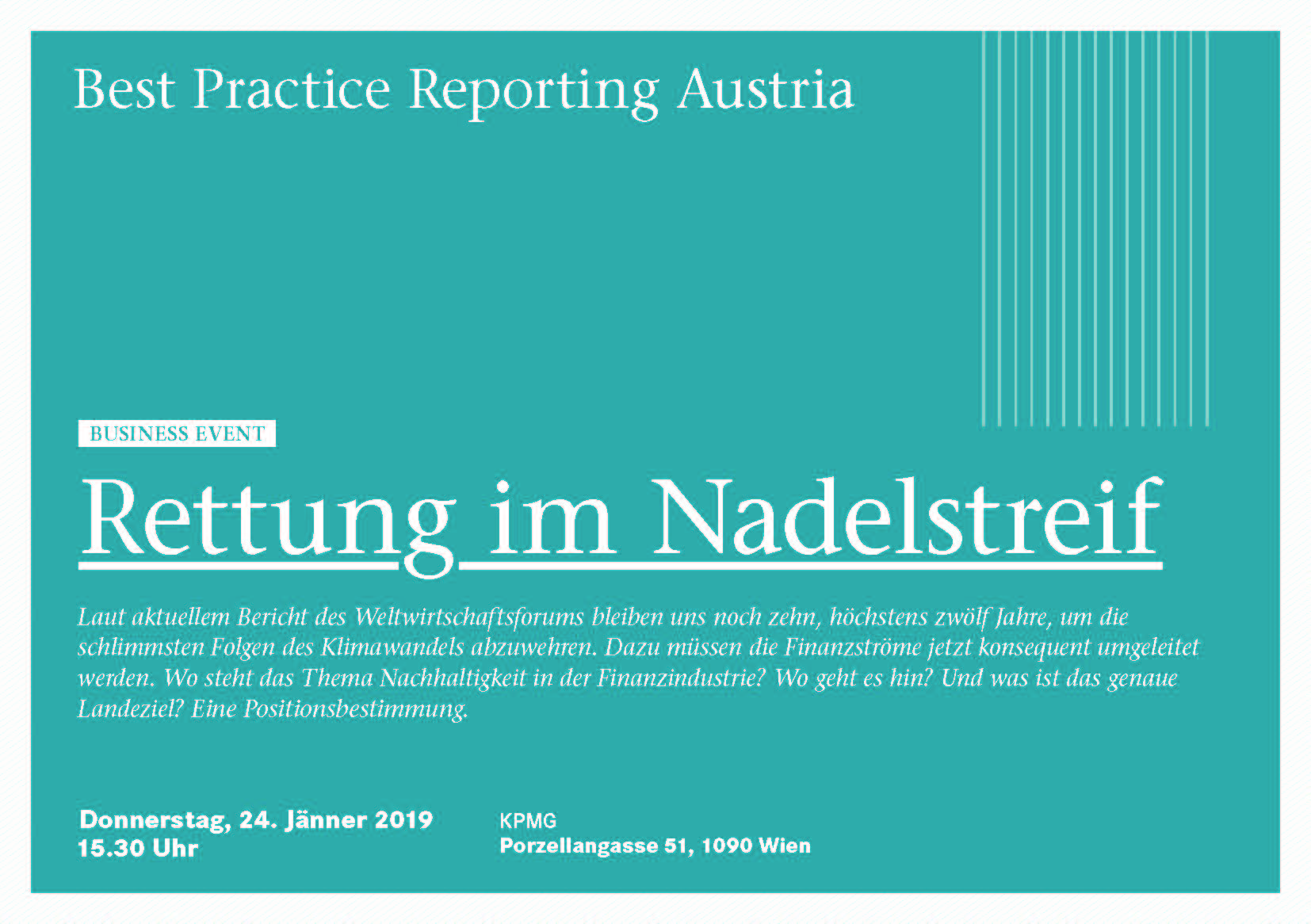 BPRA Veranstaltung Rettung im Nadelstreif