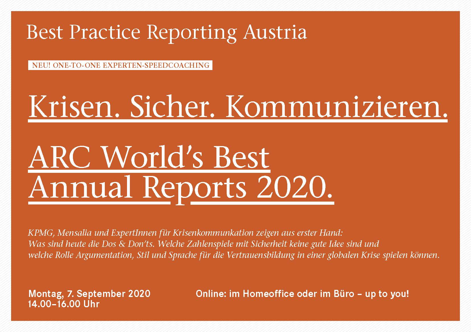 BPRA Veranstaltung Krisen.Sicher.Kommunizieren